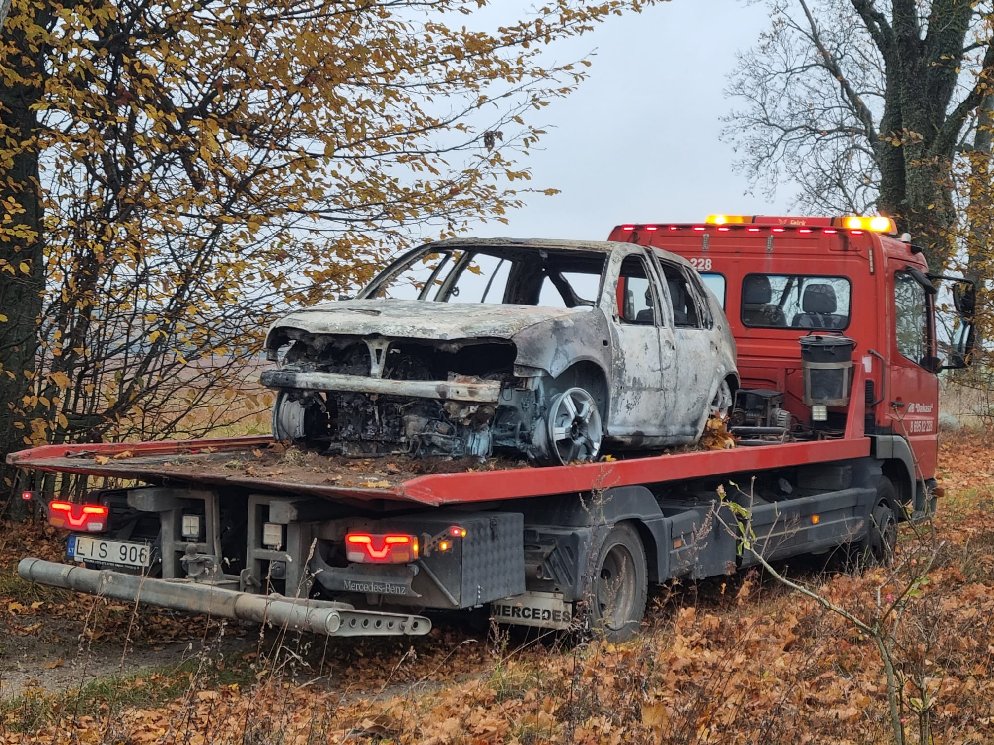 Recent ARRO roadside assistance job